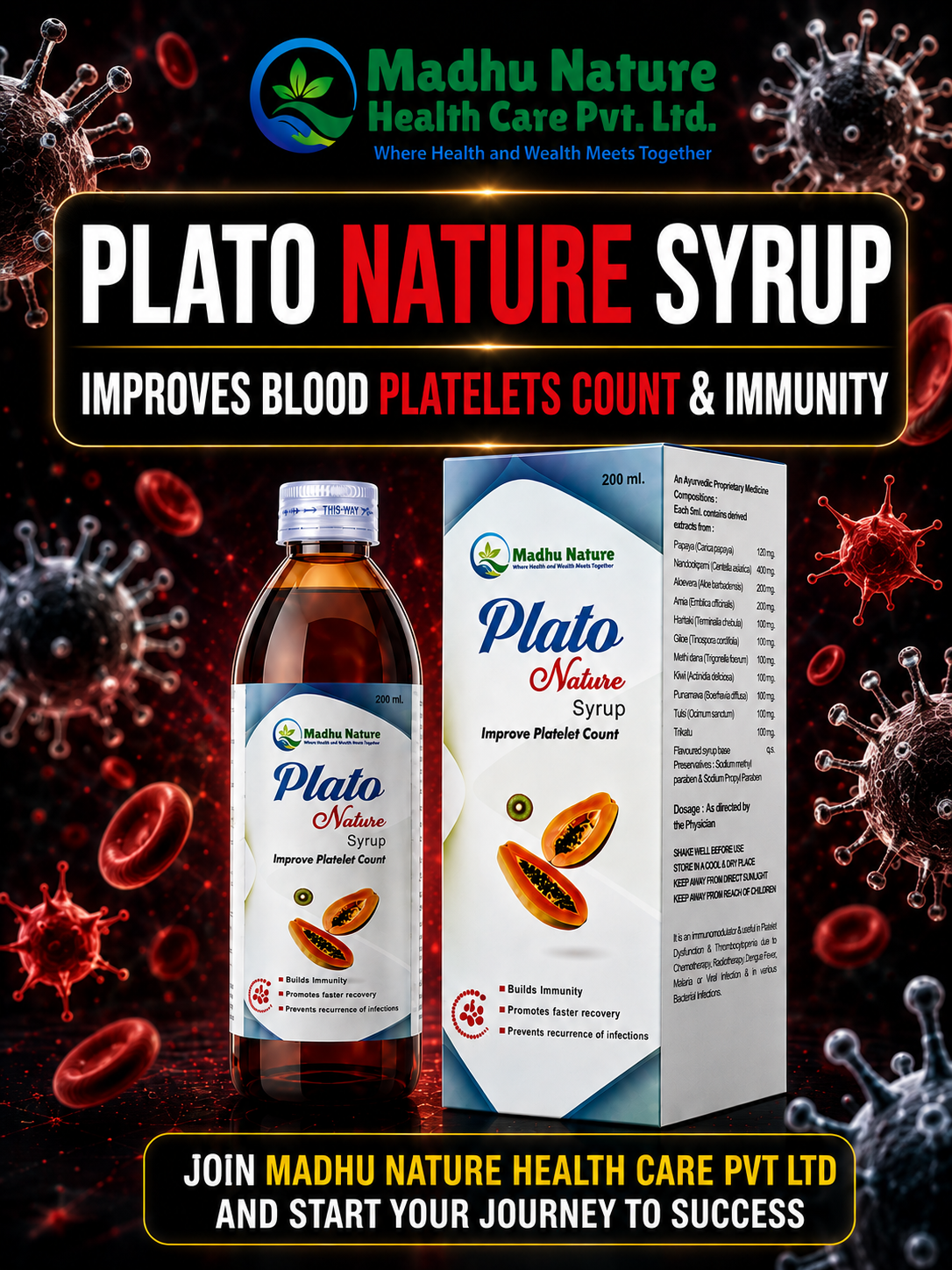 PLATO NATURE SYRUP